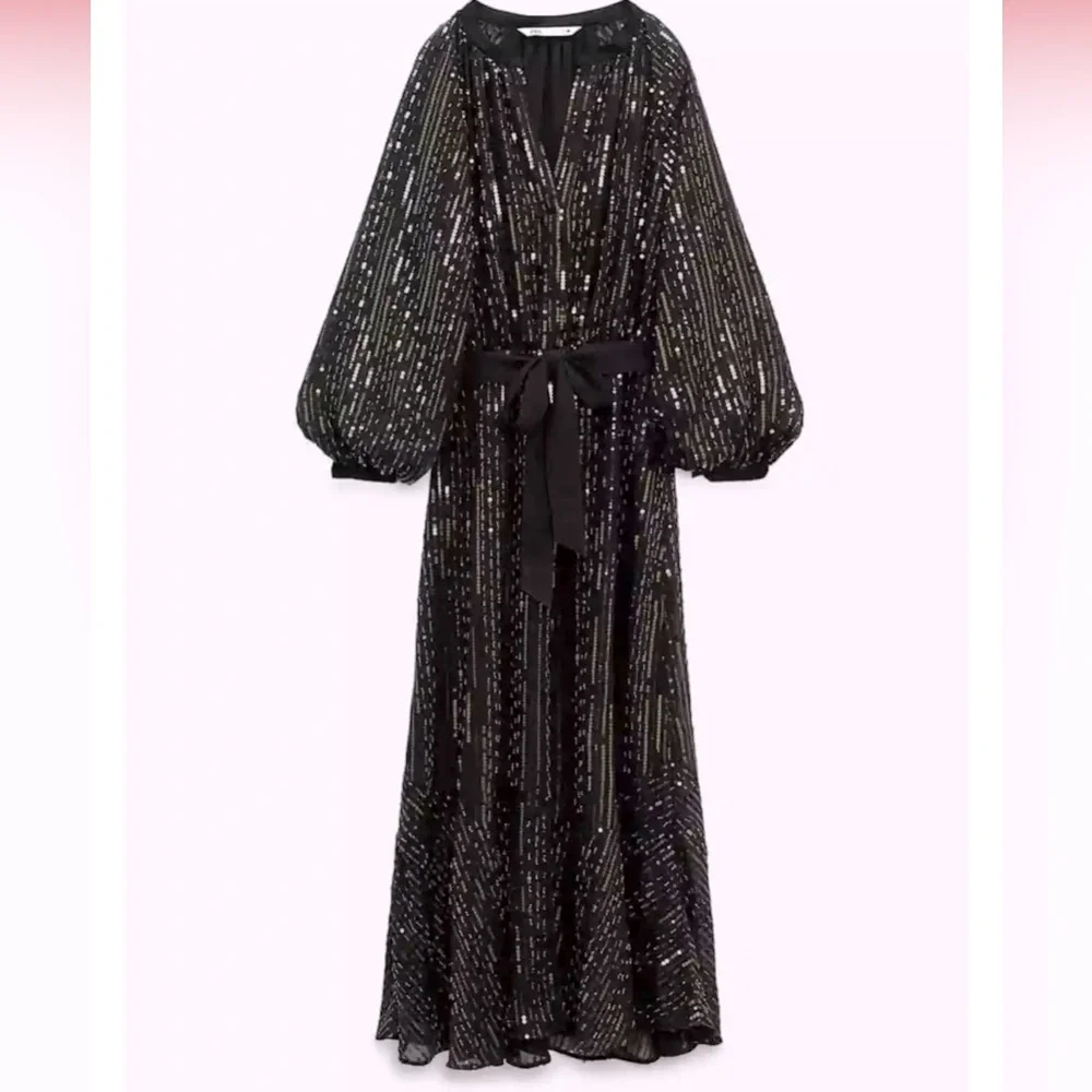 ZARA Limited Edition Sequin Dress - Picture 4 of 16
